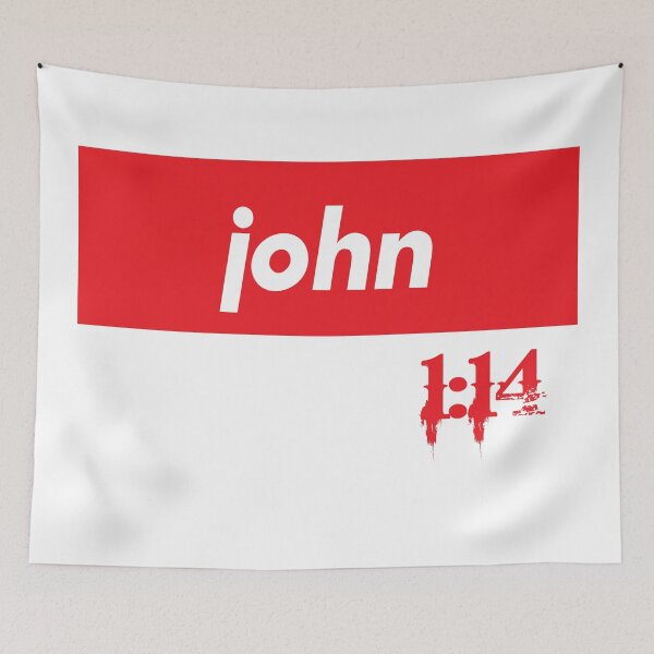 Item preview, John 1:14 Quote The Bible And the Word Became Flesh And Dwelt Among Us designed and sold by ProjectX23.