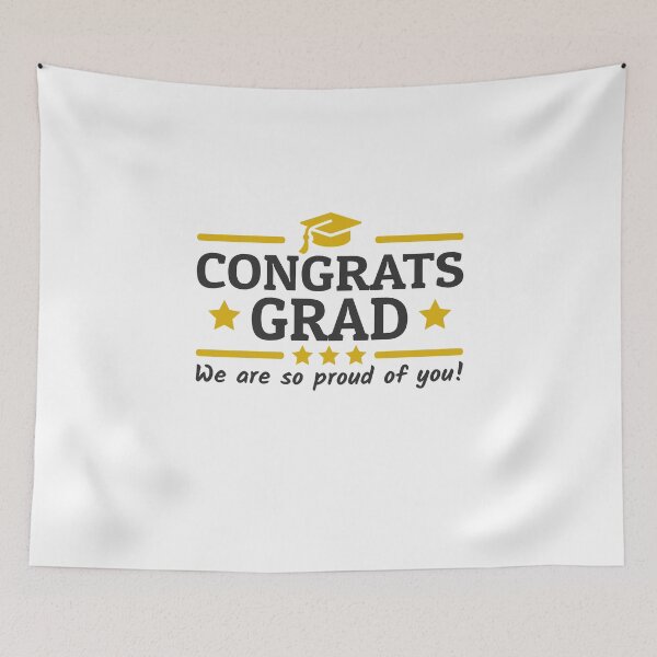 Item preview, Congrats Grad Graduation Class University Degree designed and sold by Team150Designz.