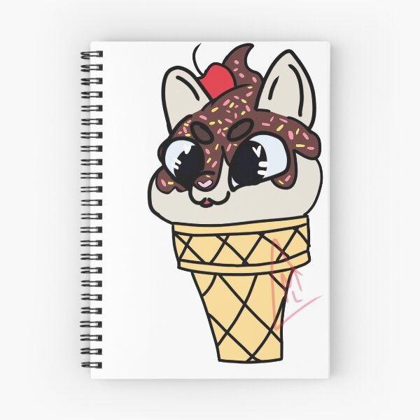 Item preview, Icecream Kitten Creature designed and sold by Your-redplanet.