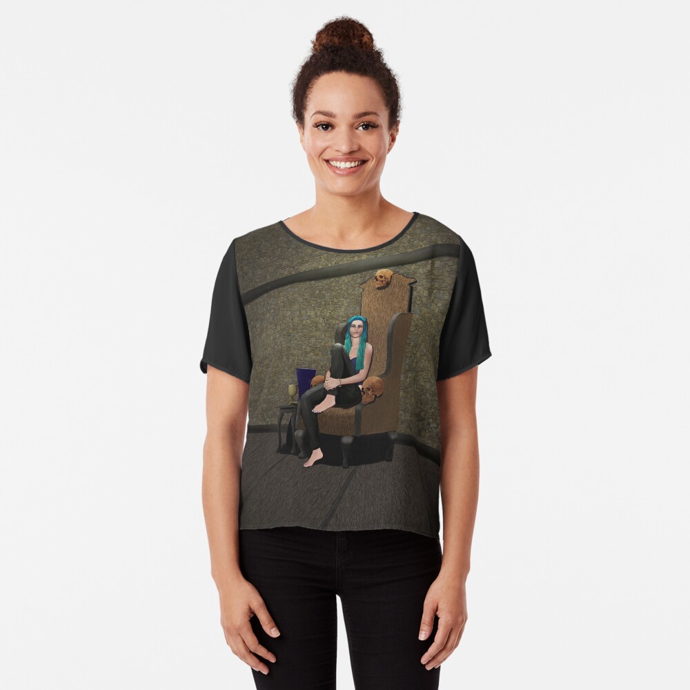 Lady Eleanor of House Brunnert Chiffon Top