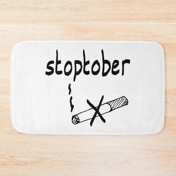 Item preview, Stoptober October month to stop smoking designed and sold by Hilbert72.