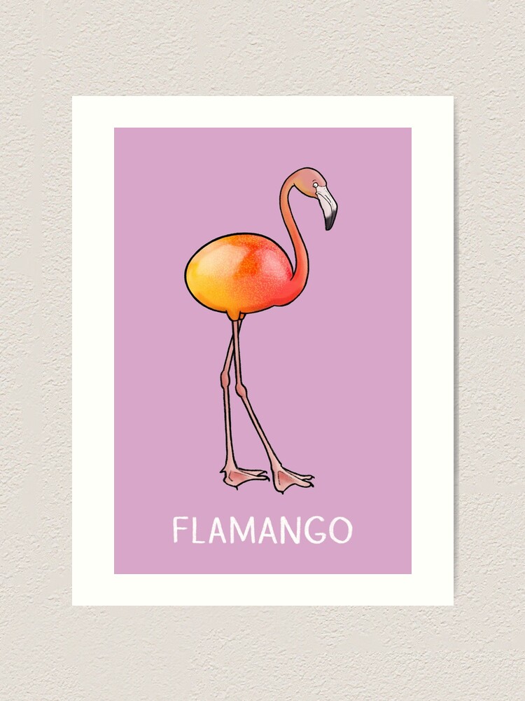 FREE pink flamingo printables — download these art printables today!
