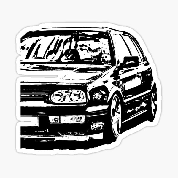 Vw Tuning Stickers | Redbubble