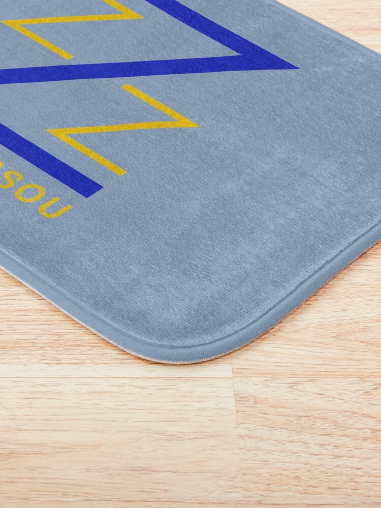 Alternate view of Life Aquatic Team Zissou Bath Mat