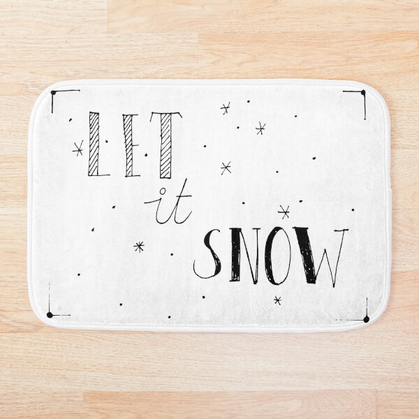 Item preview, Postal Let It Snow designed and sold by Hilbert72.