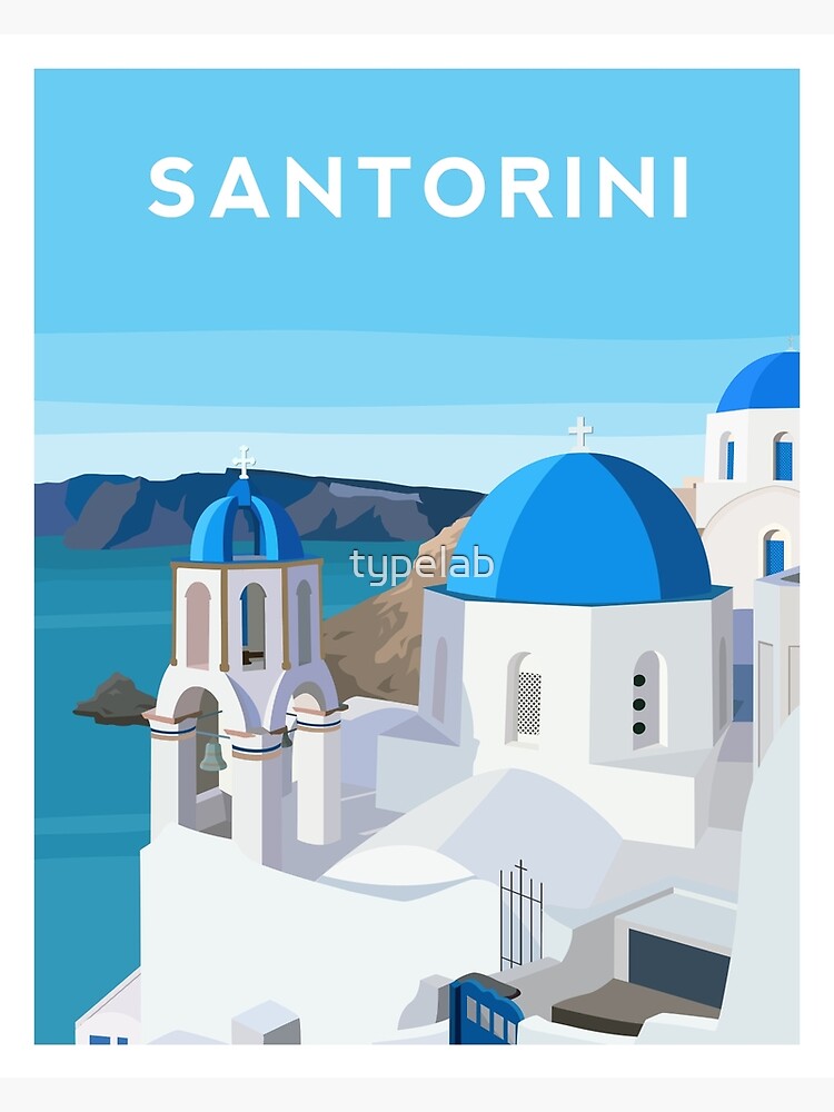 Santorini, Greece by typelab
