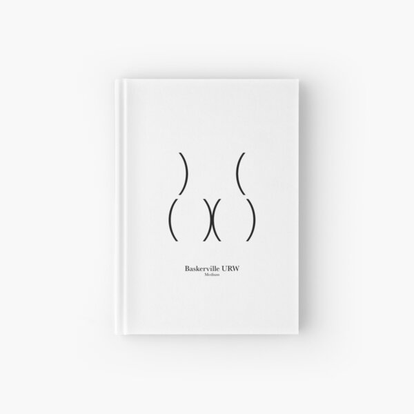 Butt Type: Baskerville URW Hardcover Journal