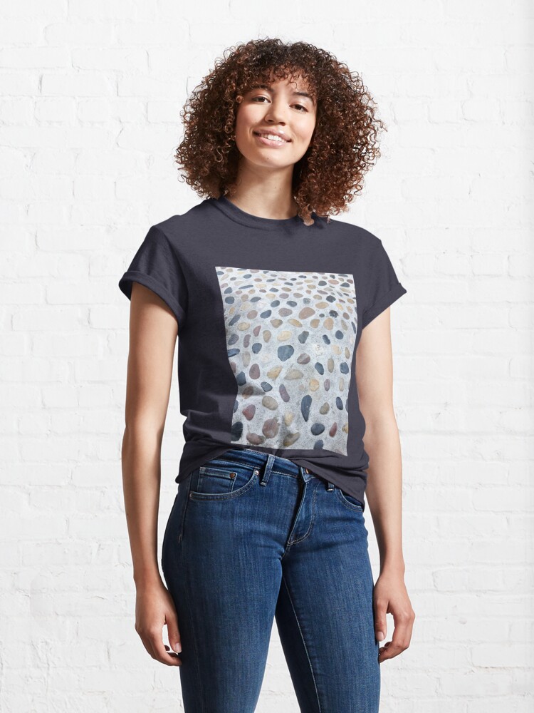 Alternate view of Minimalistic Gift - Stones and Pebbles Design  Classic T-Shirt