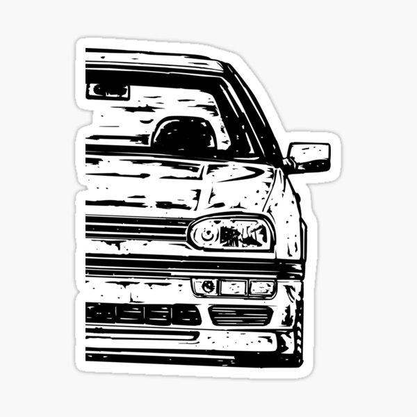 Volkswagen Golf Gtd Stickers | Redbubble