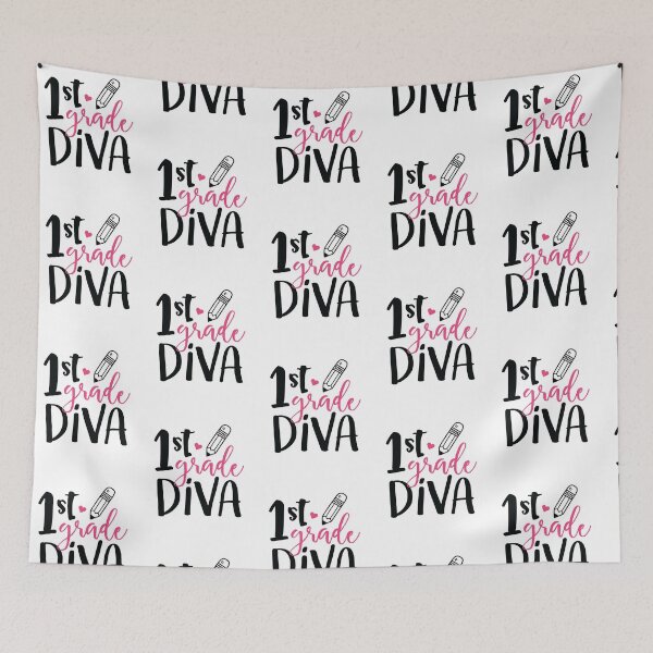 Item preview, First Grade Diva - 1st Grader - Back to School Shirt designed and sold by bkfdesigns.