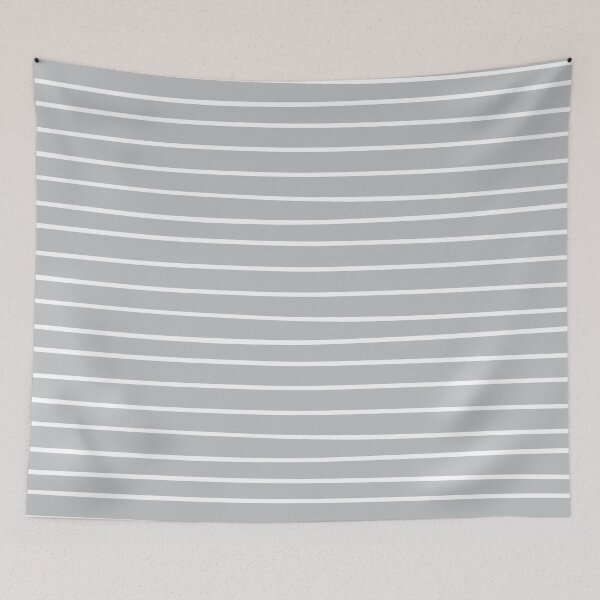 Item preview, Abstract Minimalist Stripes Pattern, Gray and White designed and sold by meggydesigns.