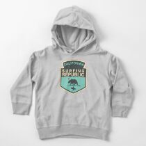 Kalifornien-surfende Republik Kleinkind Hoodie