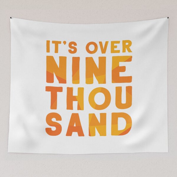 Item preview, It's Over 9000! designed and sold by polliadesign.