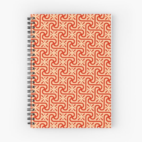 Item preview, Egyptian Tile Pattern, Coral Orange designed and sold by Marymarice.