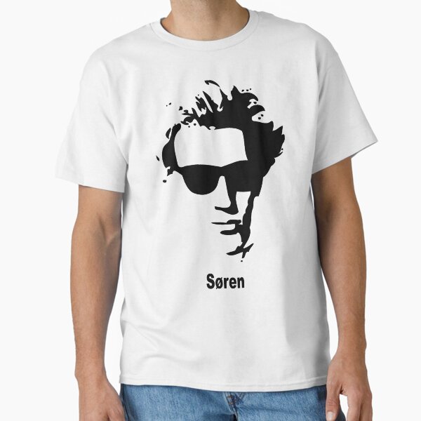 Item preview, Soren Kierkegaard Sunglasses Portrait designed and sold by The Philosopher's Shirt.
