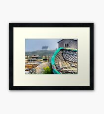 Dilapidated Dory Framed Print