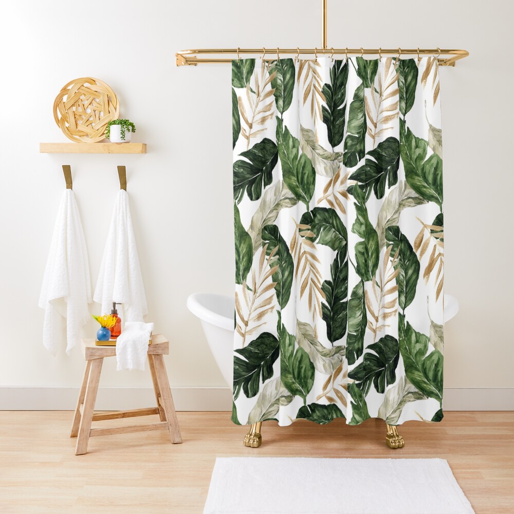 Palm Tree Shower Curtain