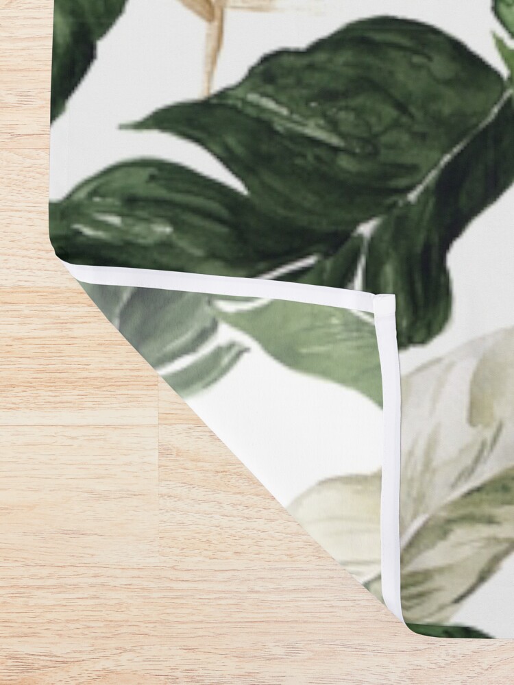 Alternate view of Palm Tree Shower Curtain