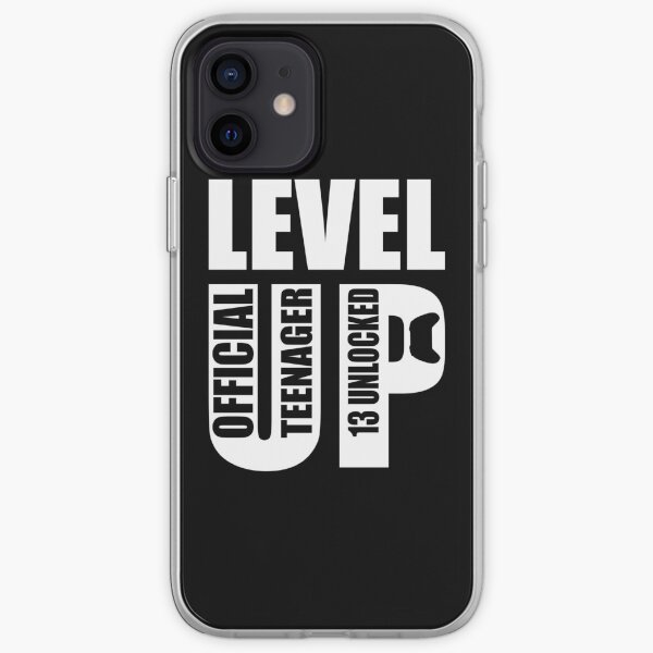 Level 13 unlocked Warning Offical teen iPhone Soft Case