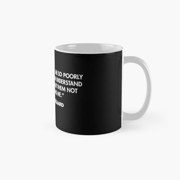 Item preview, “People understand me so poorly that they don't even understand my complaint about them not understanding me.” - Søren Kierkegaard designed and sold by AlanPun.