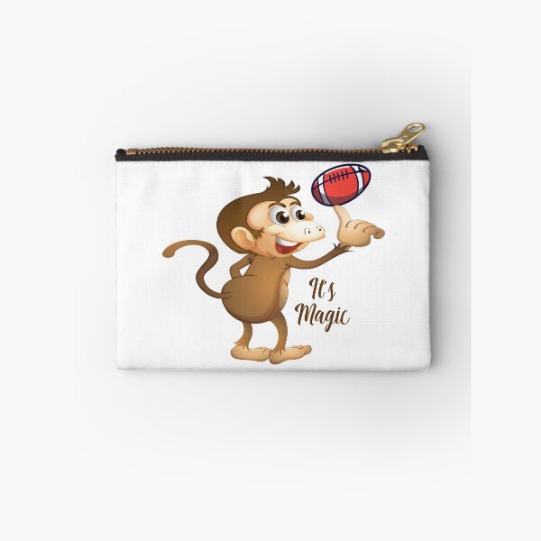 Item preview, Cute funny Monkey It is magic american football tee designed and sold by Peter Azeez.