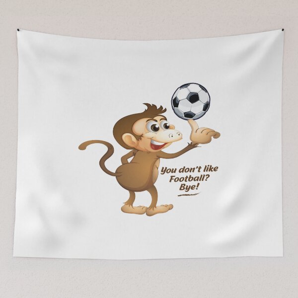 Item preview, Cute funny monkey like football tee designed and sold by Peter Azeez.