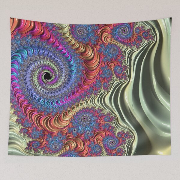 Item preview, Colorful Fractal designed and sold by Kaleiope Studio.