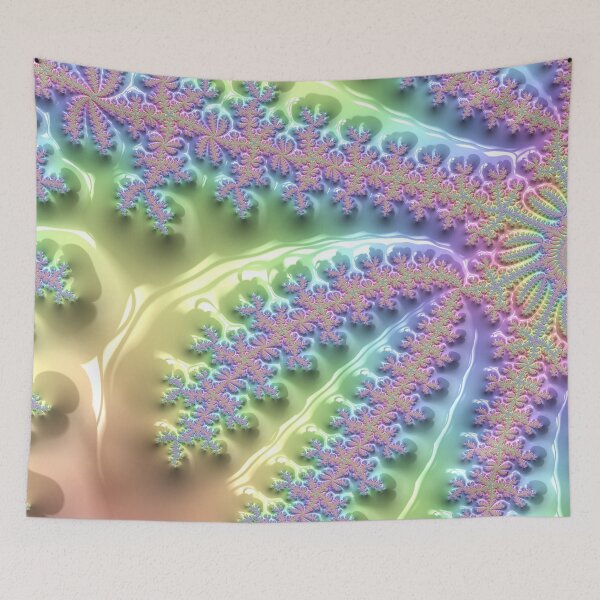 Item preview, Pale Rainbow Fractal designed and sold by Kaleiope Studio.