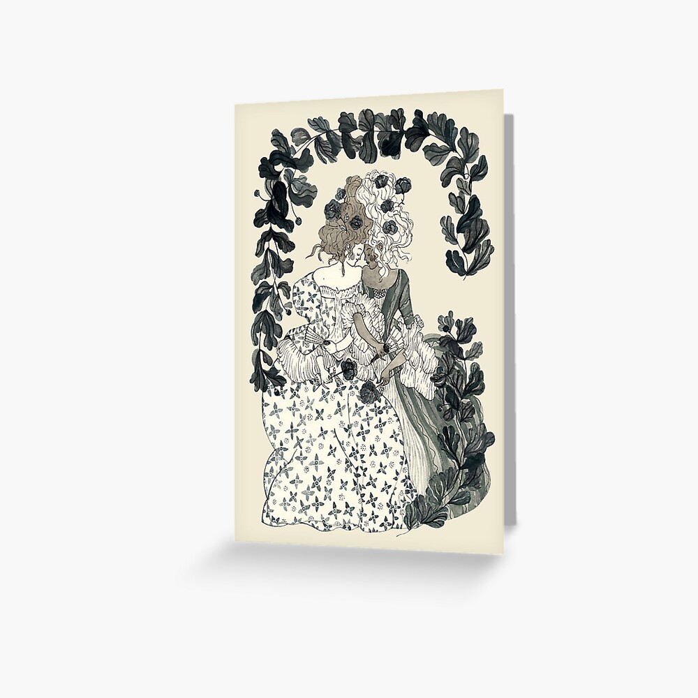 Blue Roses Greeting Card