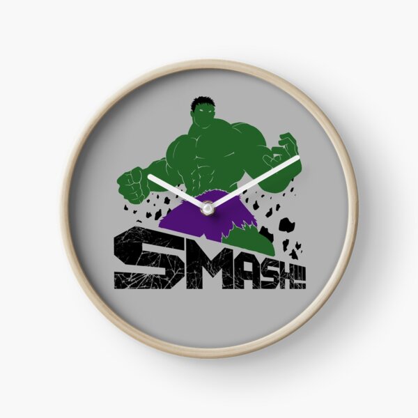 SMASH!!! Gamma Rage T-Shirt Clock