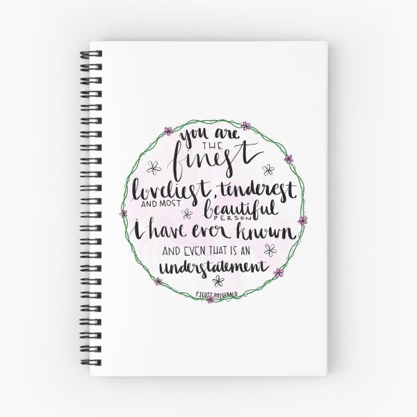 Item preview, f. scott fitzgerald quote designed and sold by heyhoney.