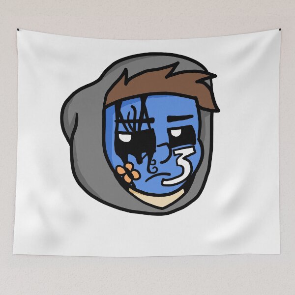 Item preview, Johnny Three Tears face designed and sold by homiefunnyman.