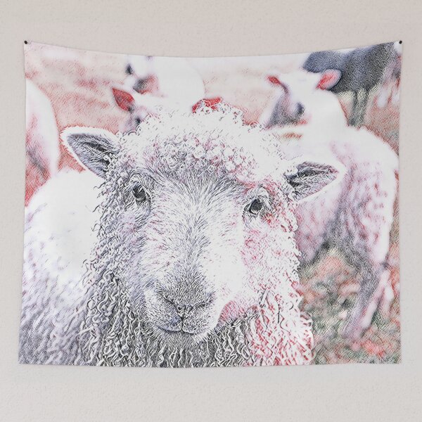 Item preview, Animal Art Studio 1819 Ovejas designed and sold by Jamcolors.