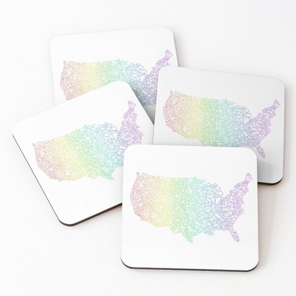 Item preview, United States of America Rainbow designed and sold by designcardinal.