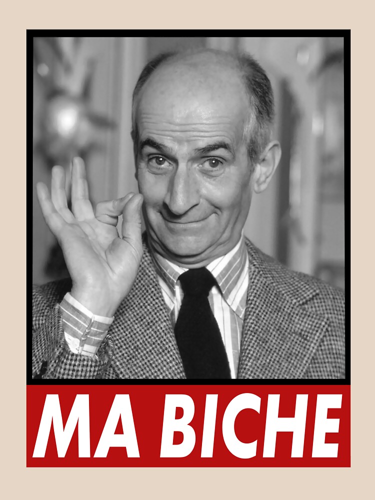 Louis de Funes Ma Biche Design by MaxSolaro
