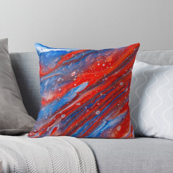 Fire And Ice Throw Pillow