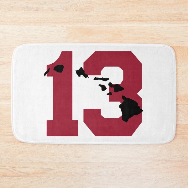 Item preview, Aloha Tua - Red & Black designed and sold by HalamoDesigns.
