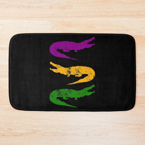 Item preview, MARDI GRAS ALLIGATOR GATORS CROCODILE PARADE print designed and sold by rdorsey8.