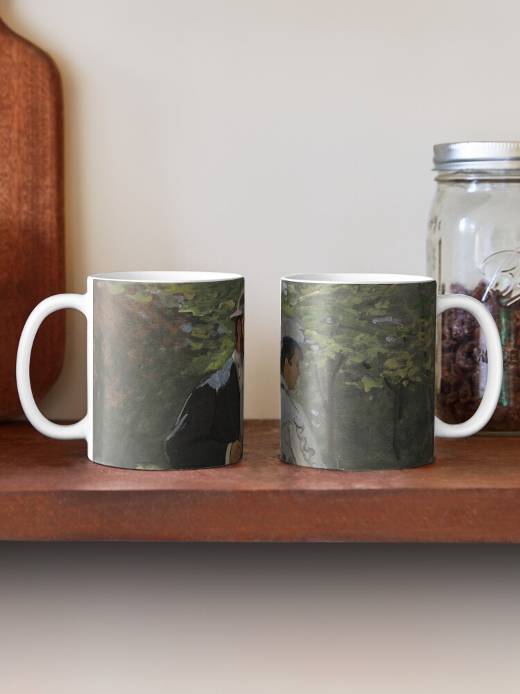 Alternate view of Bazille and Camille Painting by Claude Monet Mug