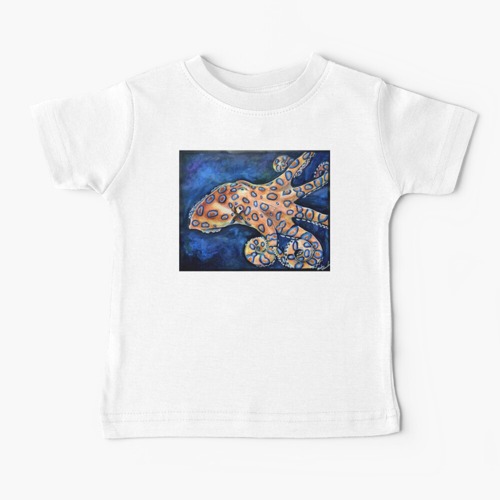 Blue Ringed Octopus Baby T-Shirt