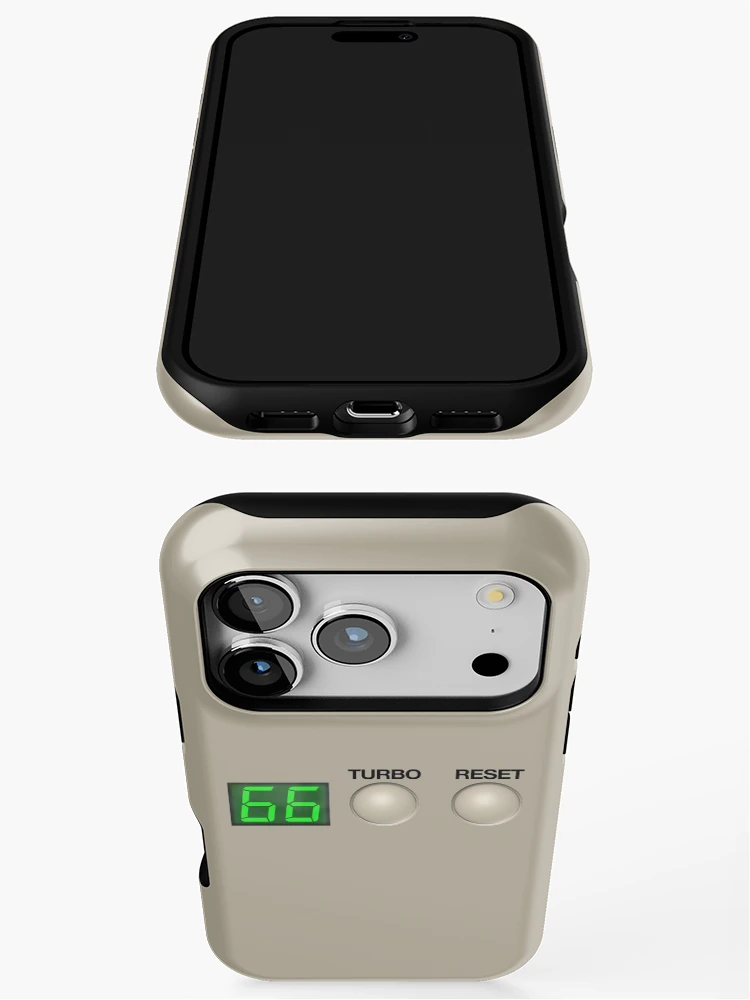 Thumbnail 3 of 4, iPhone Case, Dat Turbo Button designed and sold by CCCDesign.