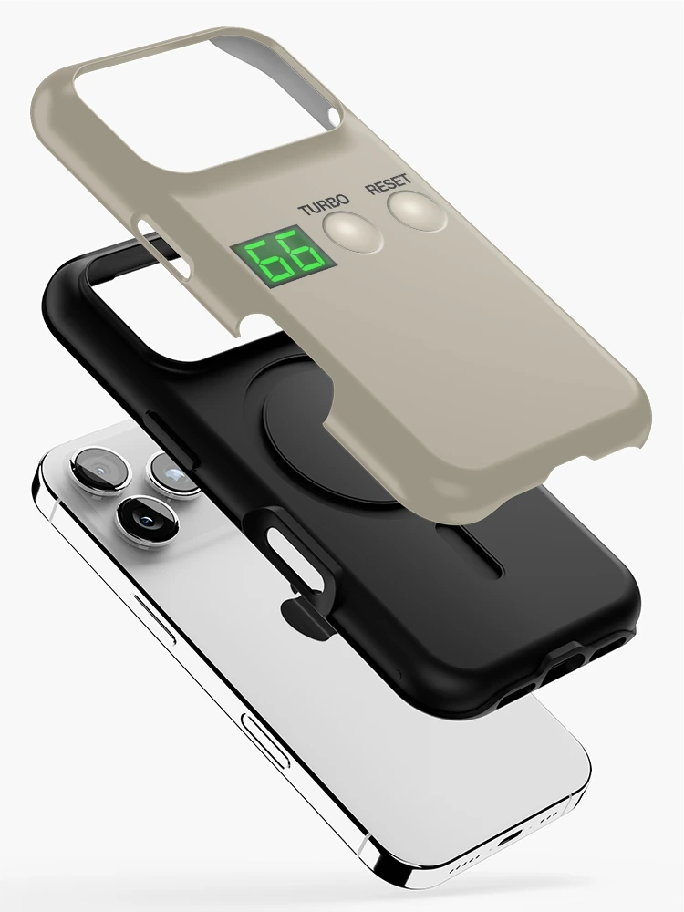 Thumbnail 2 of 4, iPhone Case, Dat Turbo Button designed and sold by CCCDesign.