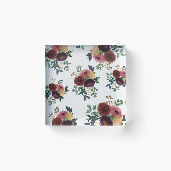 Item preview, Floral Watercolor Bouquet Pattern designed and sold by MathisDesigns.