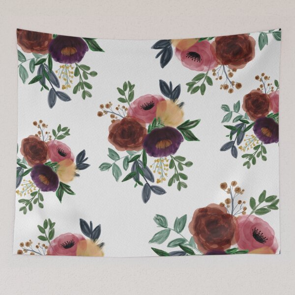 Item preview, Floral Watercolor Bouquet Pattern designed and sold by MathisDesigns.