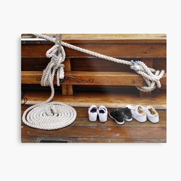 SAIL Amsterdam - shoes (4) Metal Print