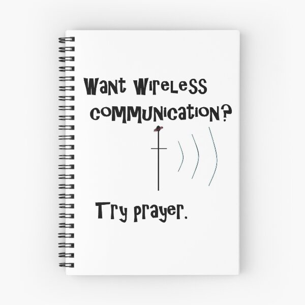 Item preview, Wireless Communication Prayer designed and sold by EloiseArt.