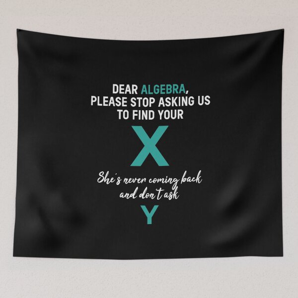 Item preview, Dear Algebra designed and sold by MooonTees.