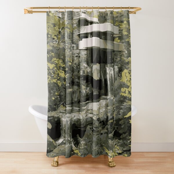 Frank Lloyd Wright Shower Curtains | Redbubble