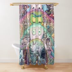 The Ricks Must Be Crazy Shower Curtain
