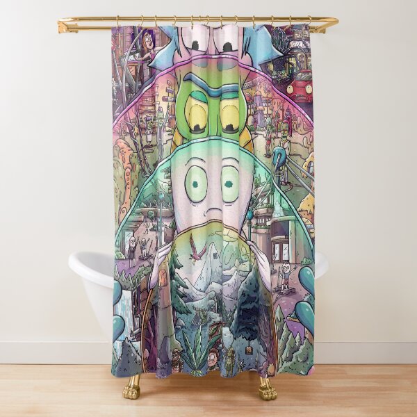 The Ricks Must Be Crazy Shower Curtain